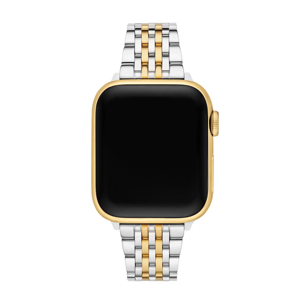 Michele Two Tone Stainless Steel Strap