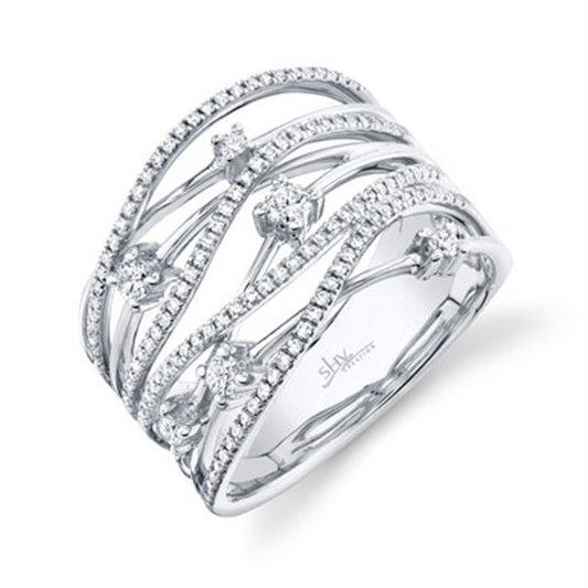 Shy Creation Diamond Bridge Ring