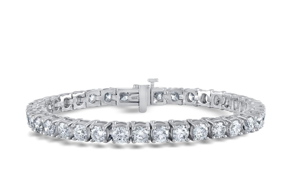 Rolland's Designs Diamond Straight Tennis Bracelet