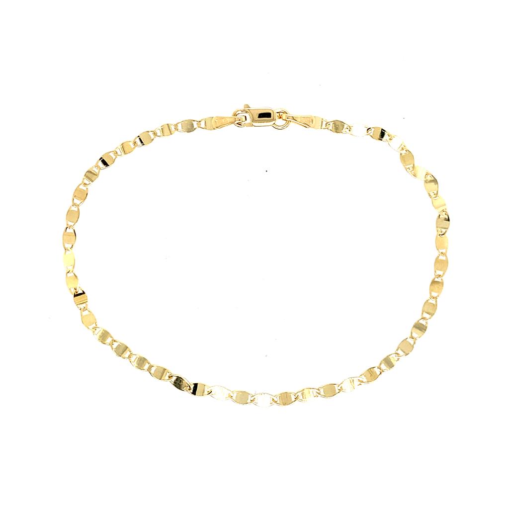 14k Fancy Chain Bracelet