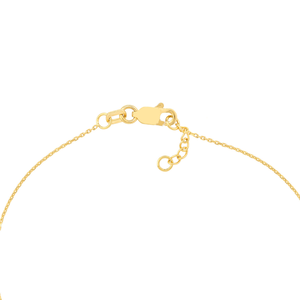 Rolland's Designs 14K Yellow Gold Heart Bracelet