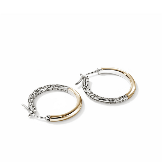 John Hardy Essential Hoop Earrings