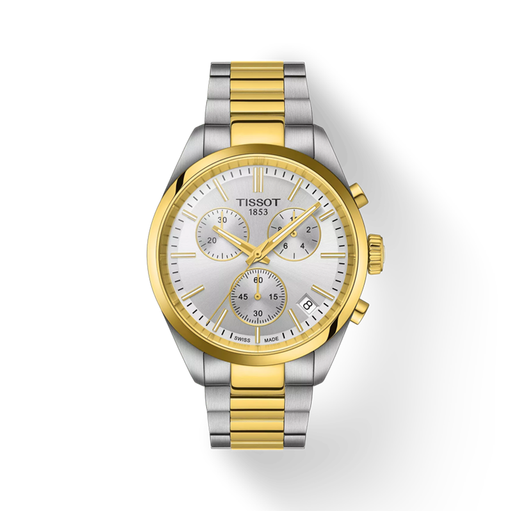Tissot T-Classic PR100 Two Tone Chronograph