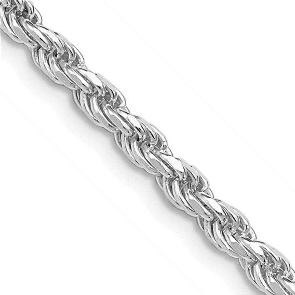 Rolland's Designs Sterling Silver 22 Inch Rope Chain