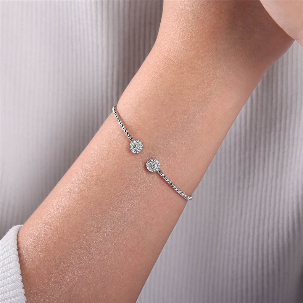 Gabriel White Gold Bujukan Bracelet