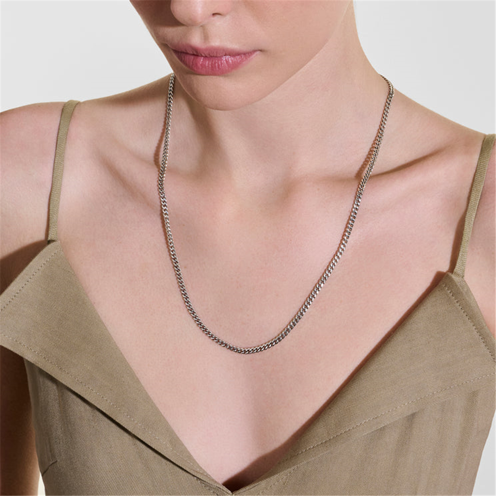 John Hardy 22" 3.9Mm Silver Curb Link Necklace