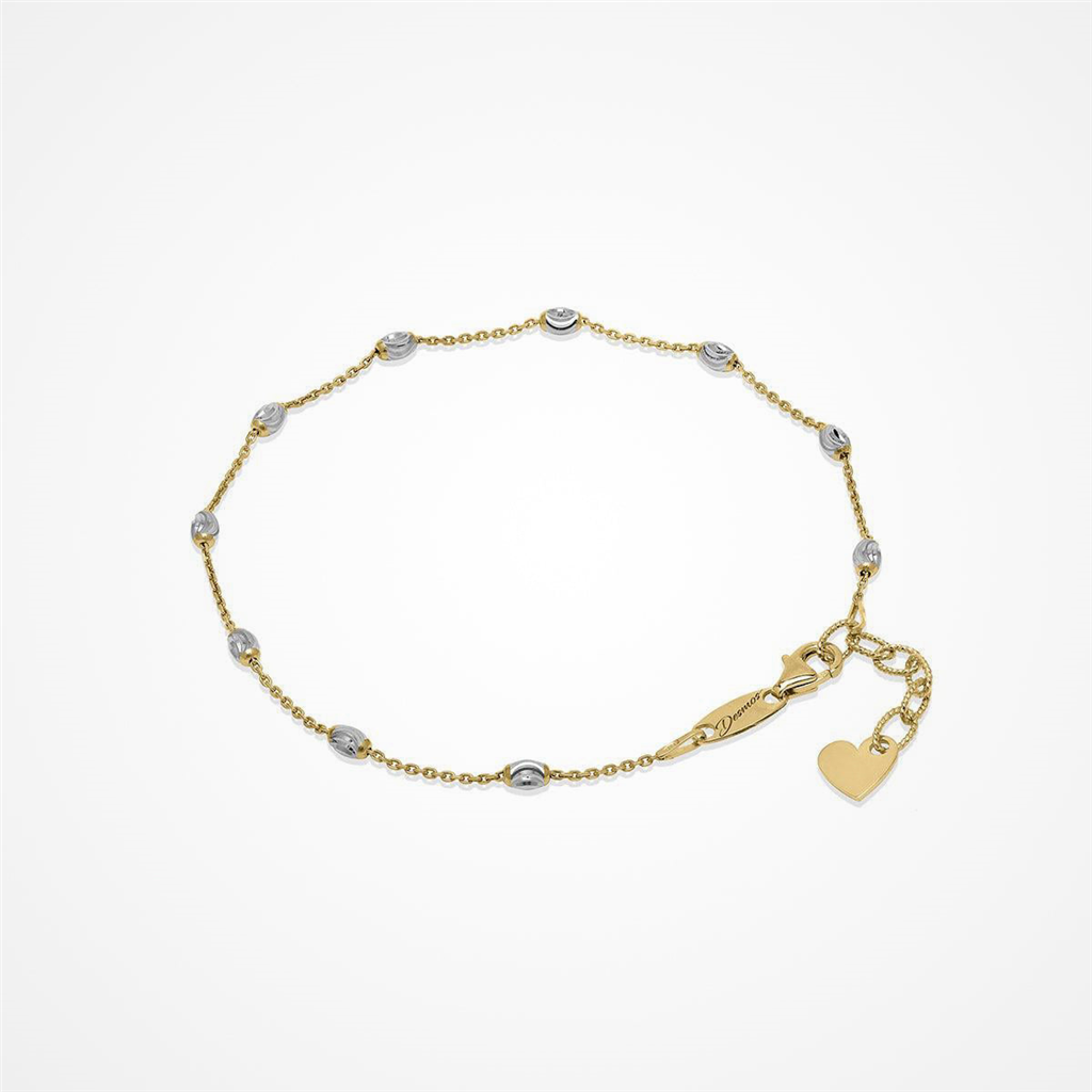 Desmos 18K Yellow Gold Plated Anklet