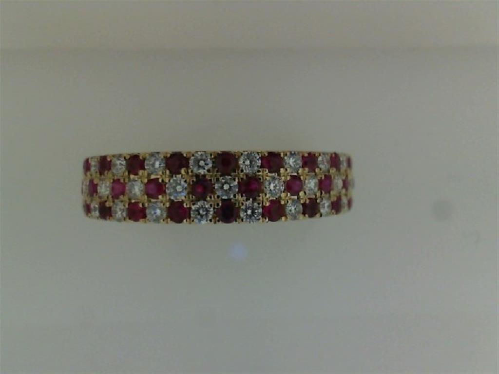 Rollands Design Ruby & Diamond Band
