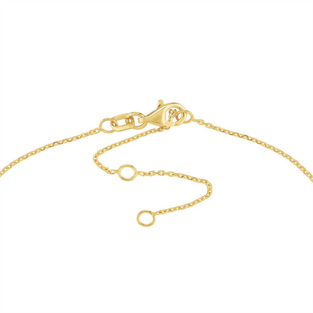 Rolland's Designs 14K Star Station Anklet
