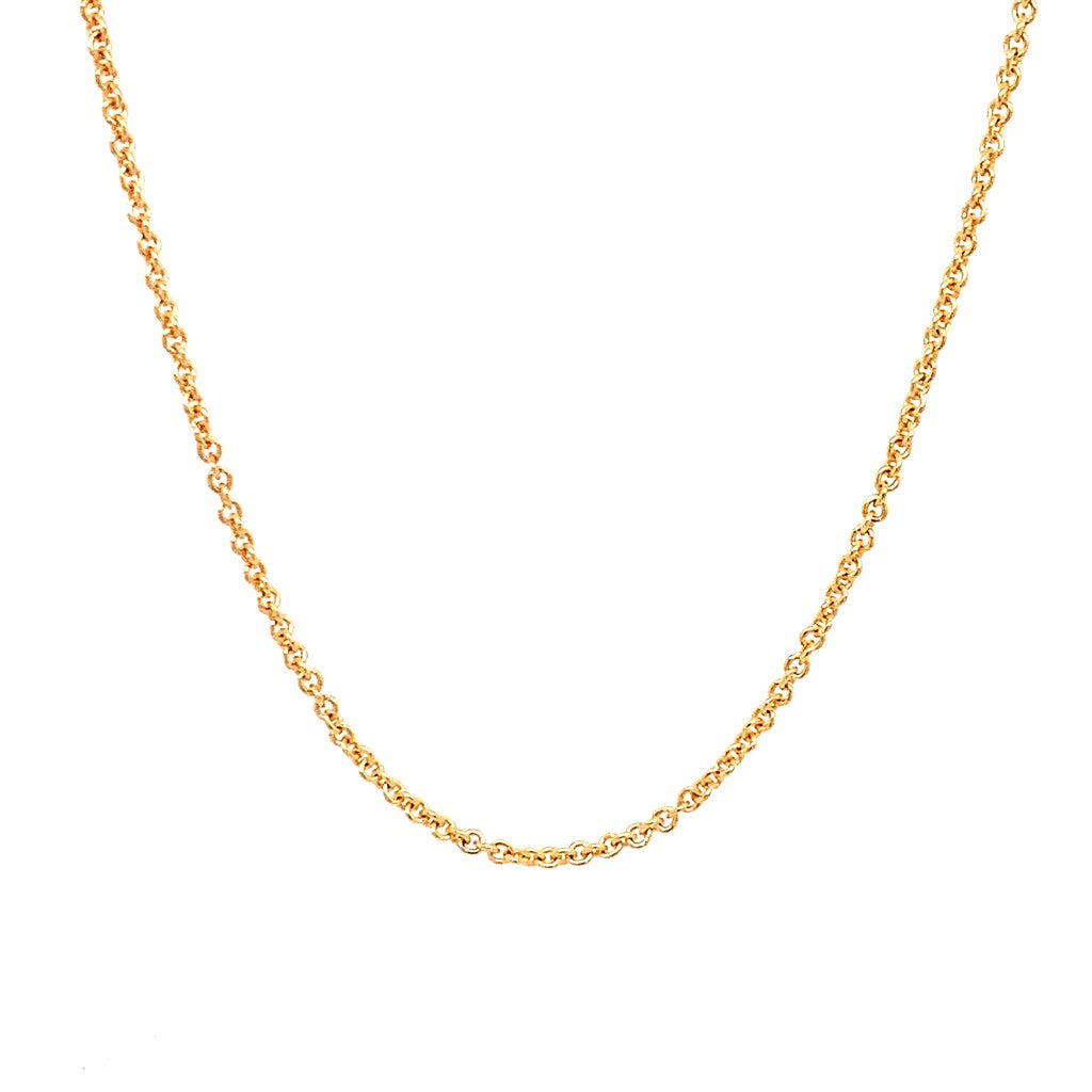 Rolland's Designs 14K Gold Rolo Chain