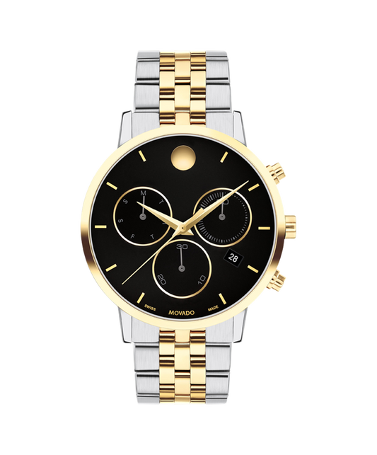 Movado Museum Classic Two-Tone Chronograph
