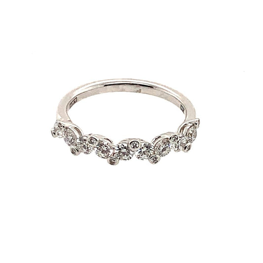 A Jaffe 14Kw Diamond Wedding Band