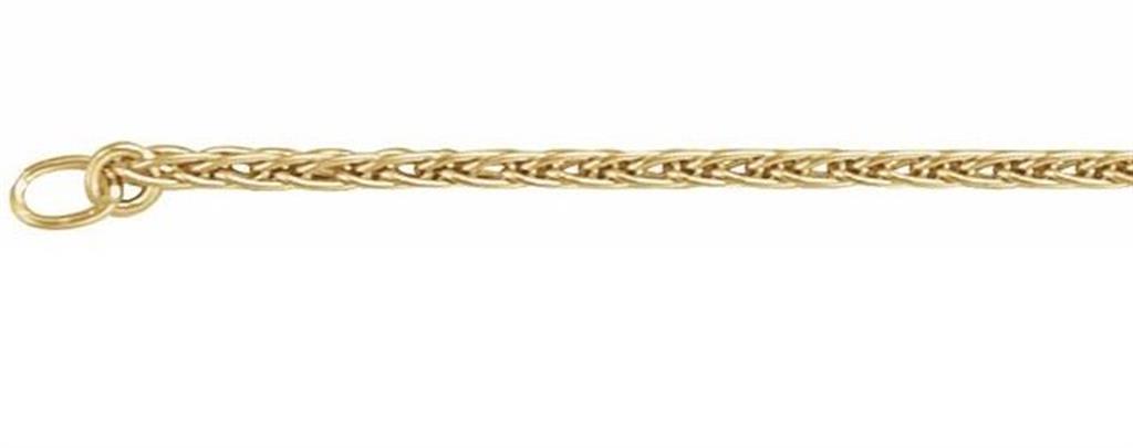 Rolland's Designs 14K Gold Diamond Cut Chain