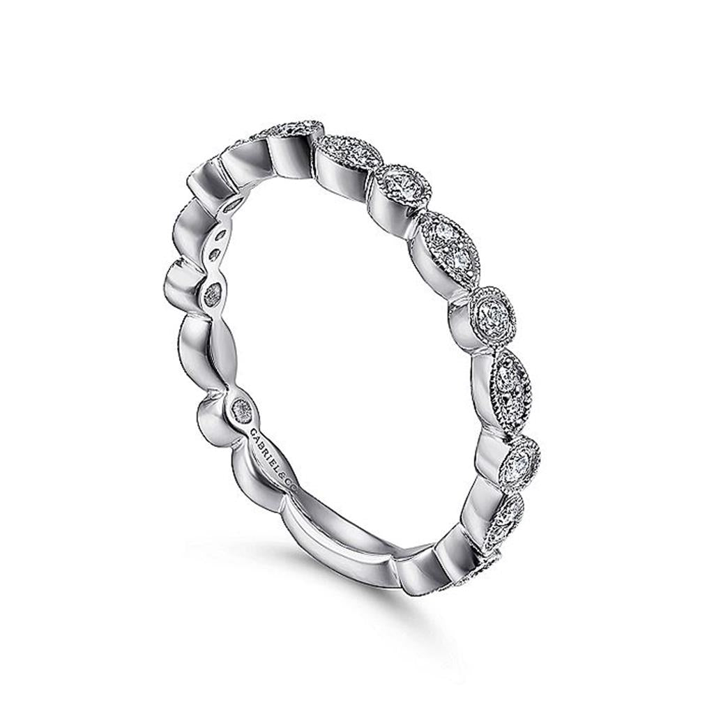 Gabriel & Co. Marquise & Round Diamond Brand