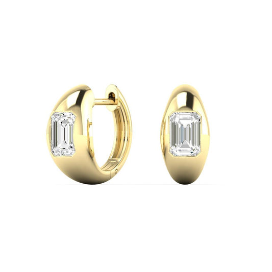 Everlee 1.00ct Lab Grown Diamond Huggies