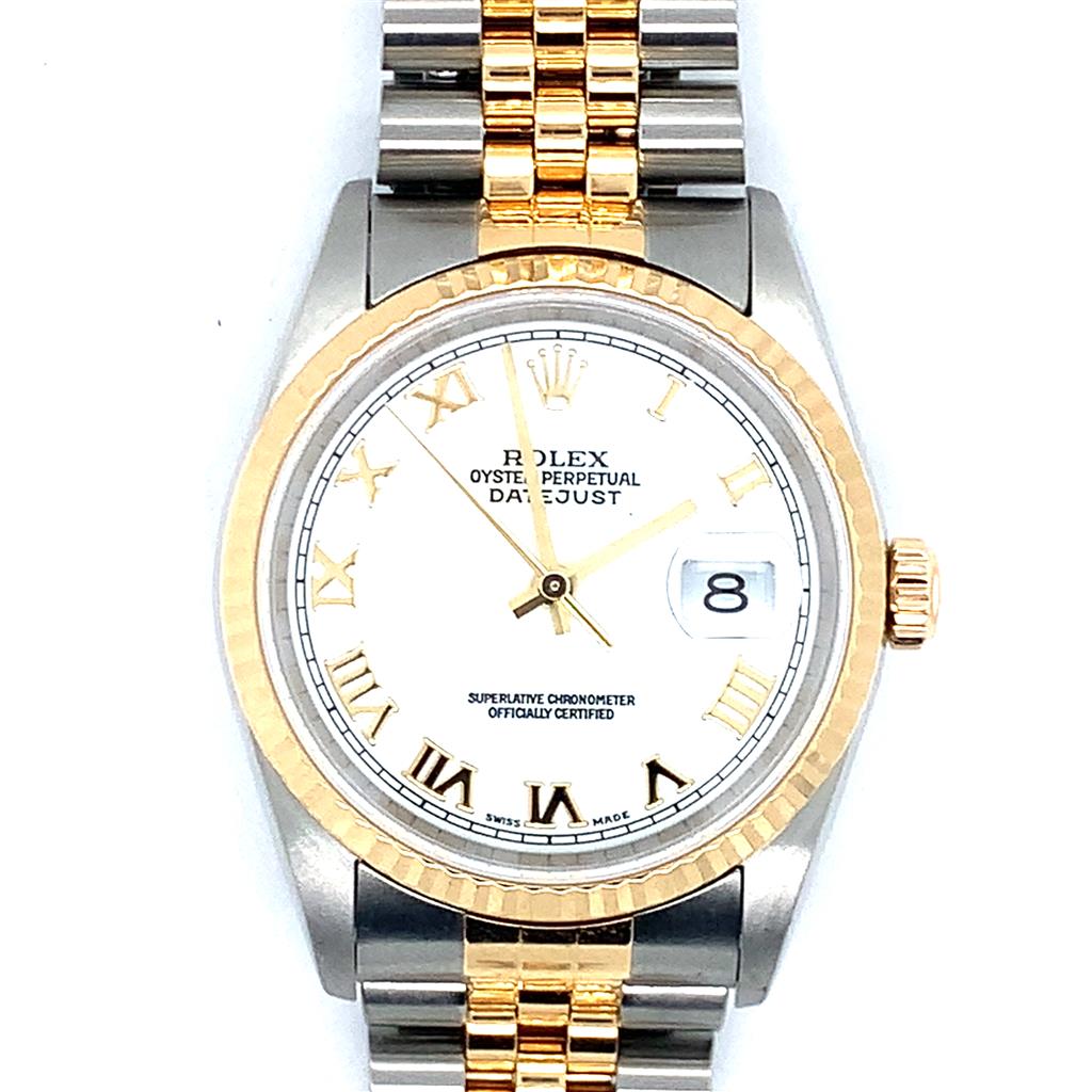 Pre-Owned Rolex Datejust Watch. 36mm
