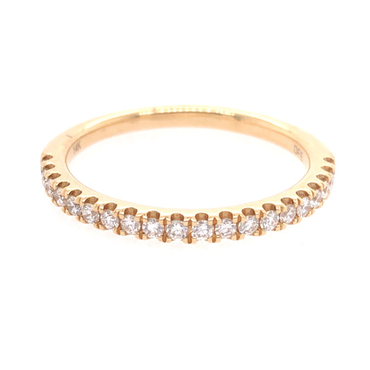 Rolland's Designs 14K Yellow Gold Diamond Band