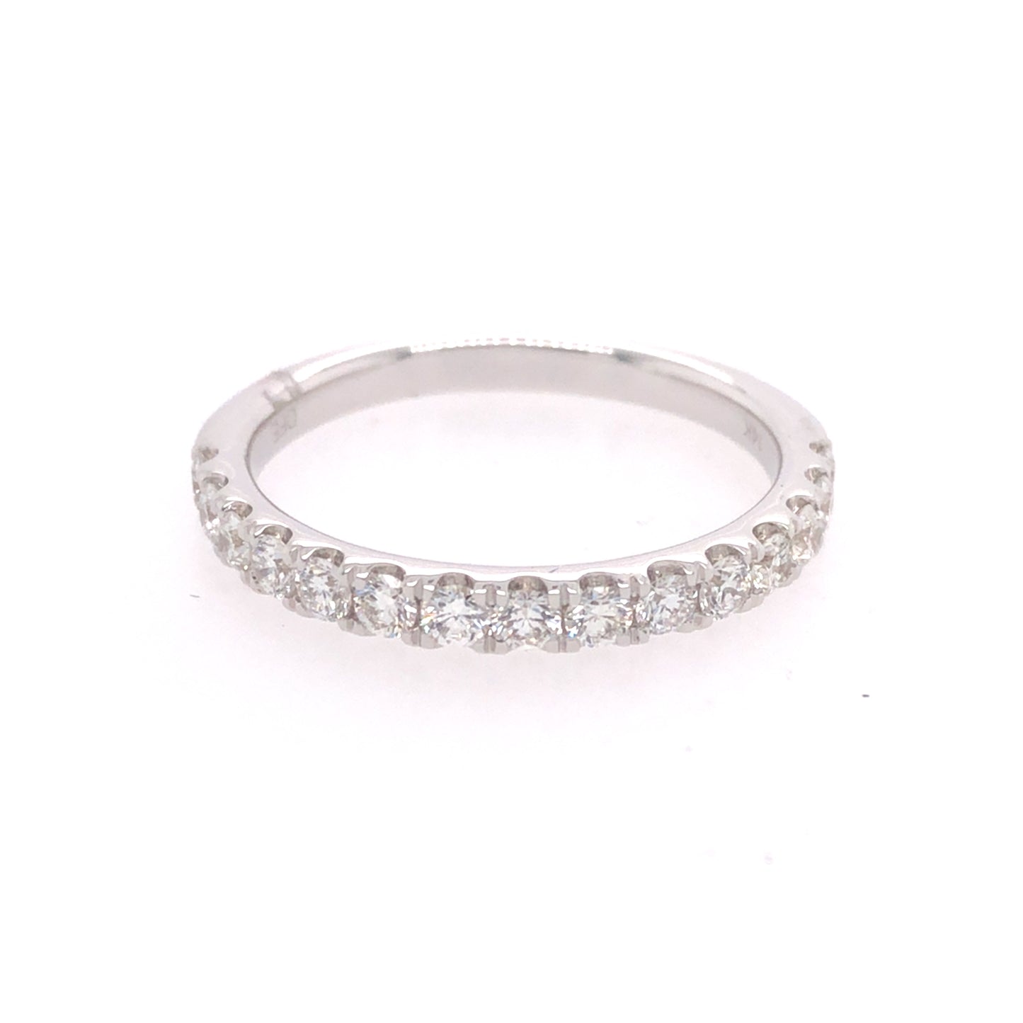 14K White Gold Diamonds Forever Band