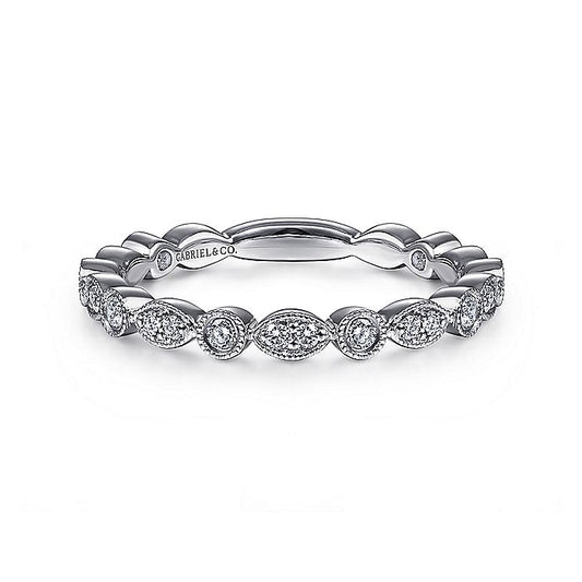 Gabriel & Co. Marquise & Round Diamond Brand