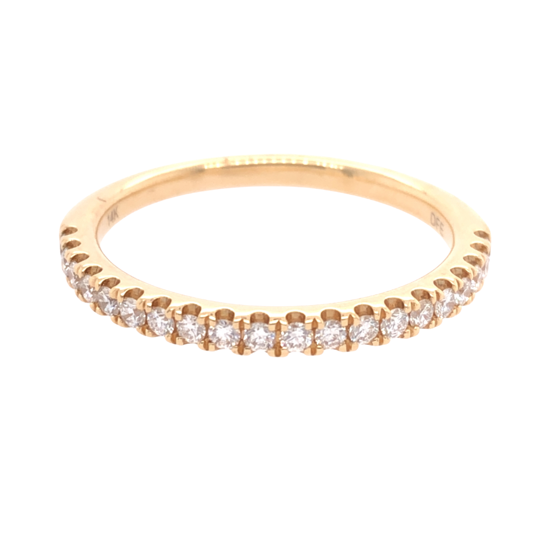 Rolland's Designs 14K Yellow Gold Diamond Band