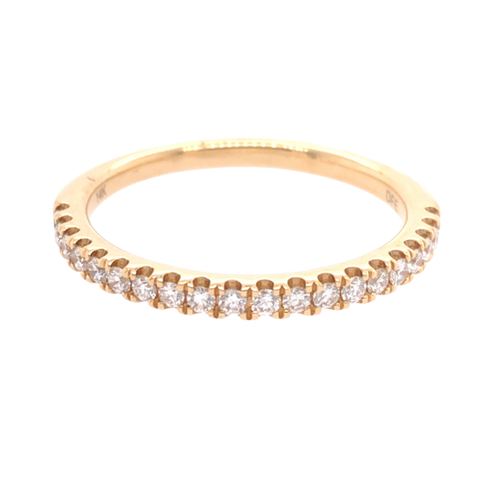 Rolland's Designs 14K Yellow Gold Diamond Band