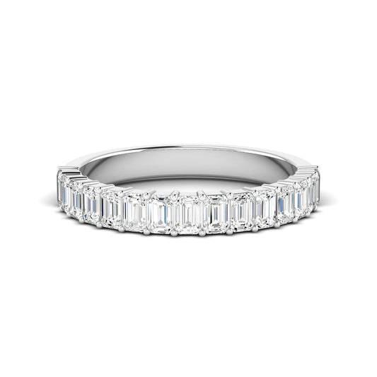 Everlee 1.00ct Lab Grown Emerald Cut Diamond Band