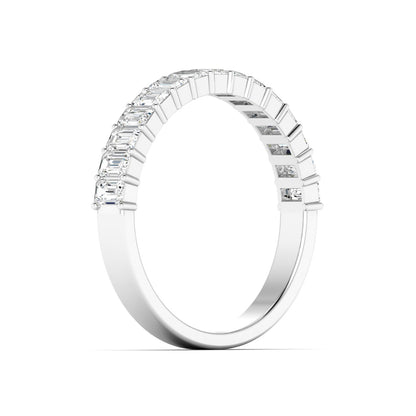 Everlee 1.00ct Lab Grown Emerald Cut Diamond Band