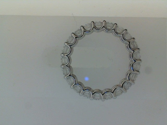 14K White Gold Lab Grown Diamond Eternity Band