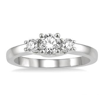 Rolland's Designs 3 Diamond Ring -0.50ct