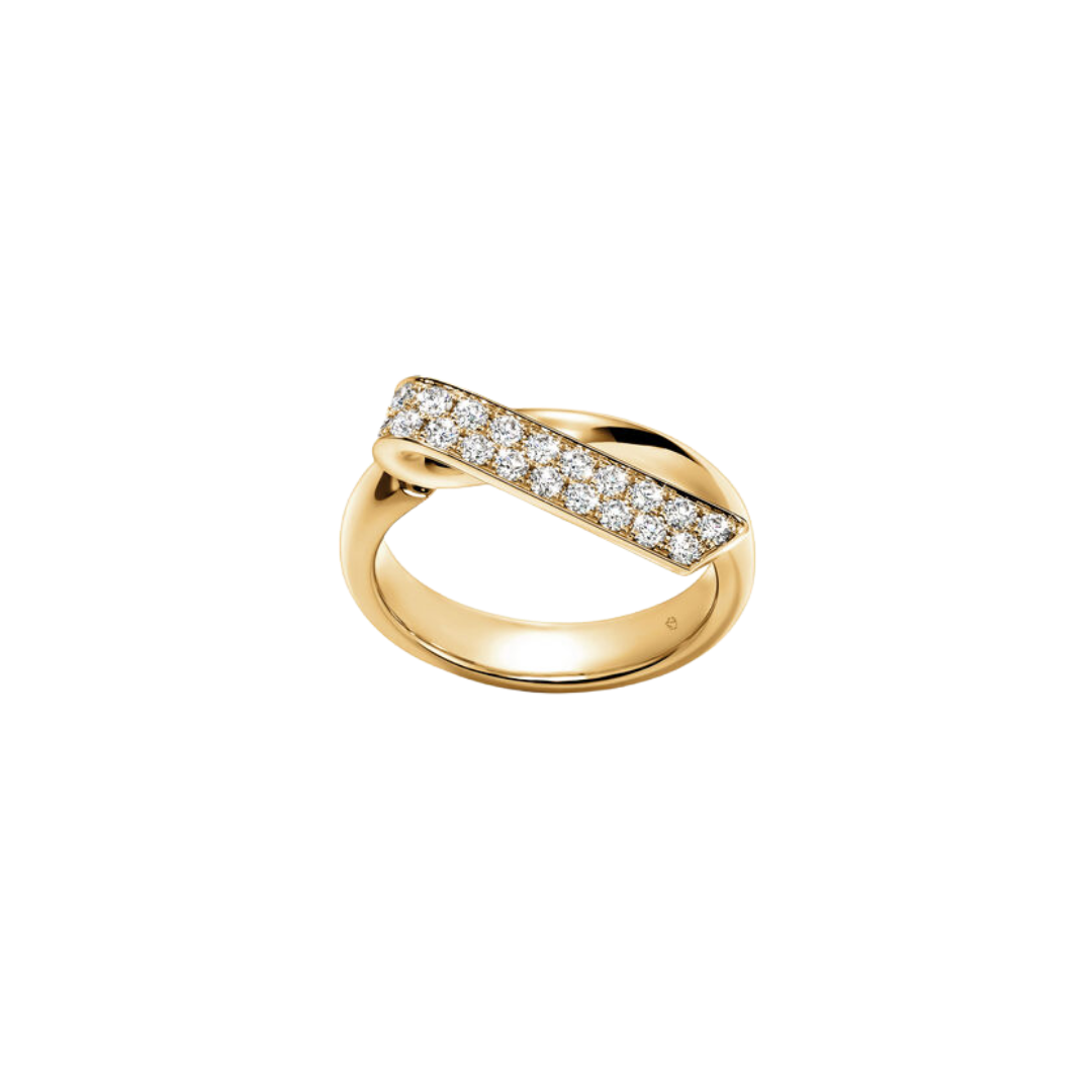 Hearts On Fire 18K Yellow Gold Diamond Flip Ring