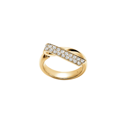 Hearts On Fire 18K Yellow Gold Diamond Flip Ring