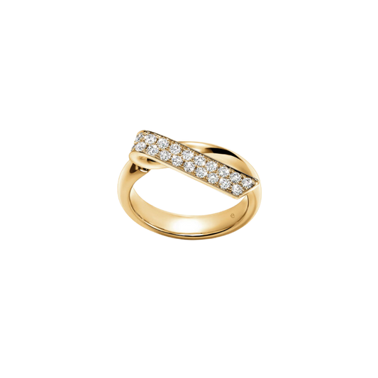 Hearts On Fire 18K Yellow Gold Diamond Flip Ring