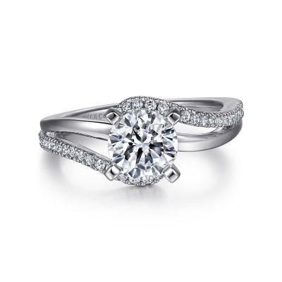 Gabriel Bypass Diamond Semi Mount