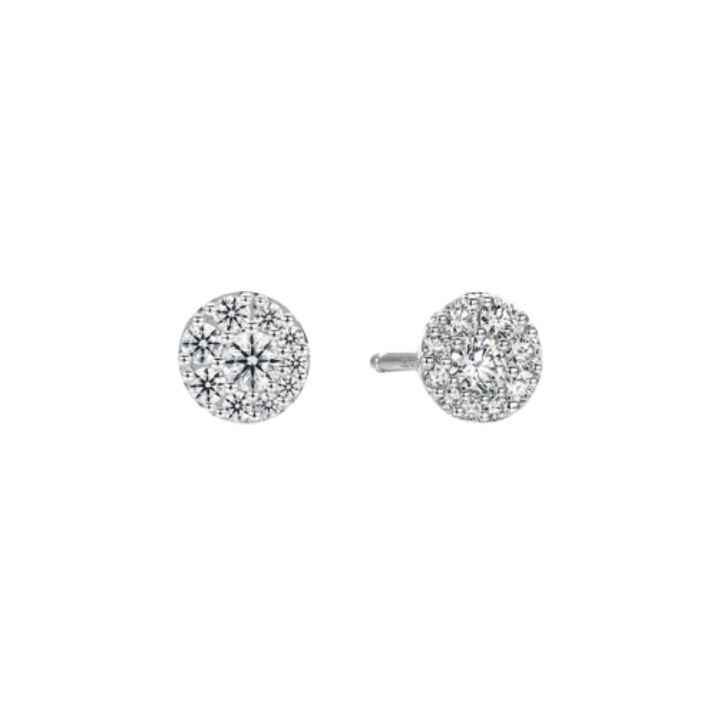 Hearts On Fire 18K Tessa Diamond Circle Earrings