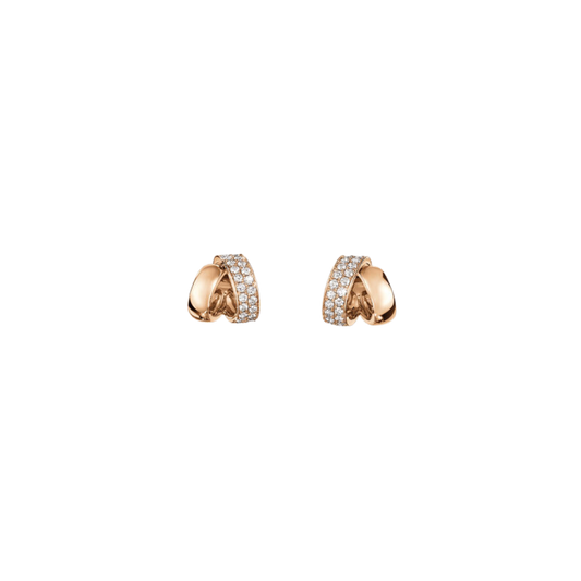 Hearts On Fire 18K Yellow Gold Inside/Out Diamond Flip Stud Earrings