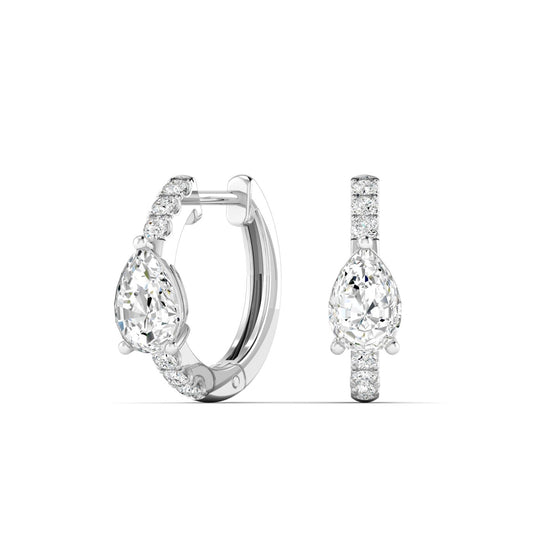 Everlee 0.70ct Lab Grown Diamond Huggies