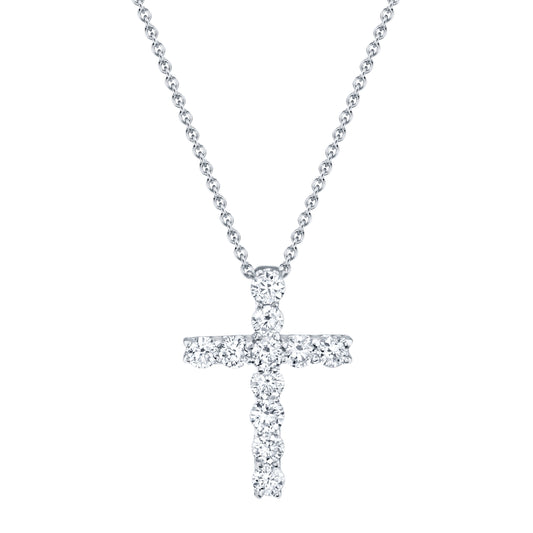 Shy Creation Diamond Cross Pendant