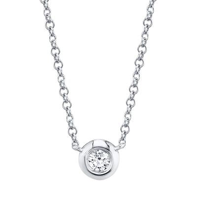Shy 14Kw Diamond Necklace