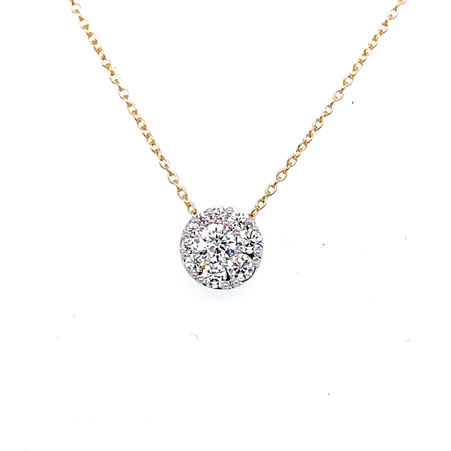 Hearts On Fire Diamond Circle Pendant