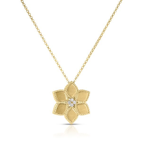Roberto Coin 18Ky Diamond Vernazza Pendant
