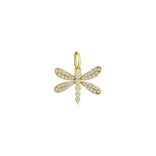Rolland's Designs Diamond Dragonfly Pendant