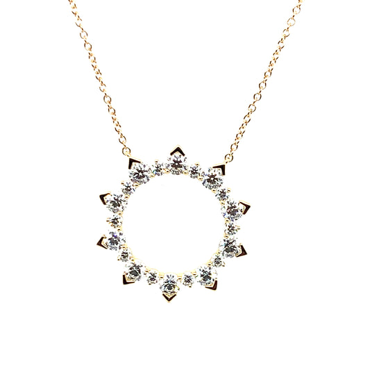 Hearts On Fire Aerial Eclipse Large Diamond Pendant