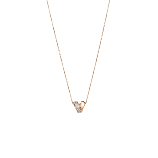 Hearts On Fire 18K Yellow Gold Rondel Diamond Pendant