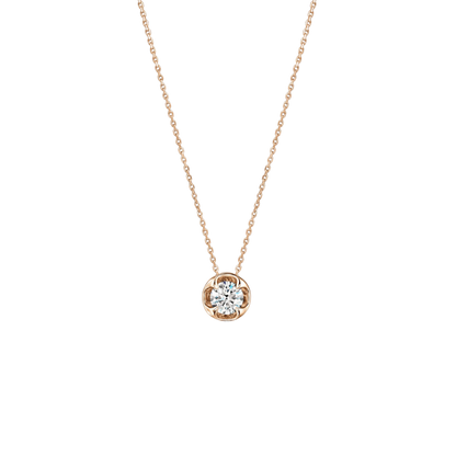 Hearts On Fire 18K Yellow Gold Whimsical Circle Diamond Pendant