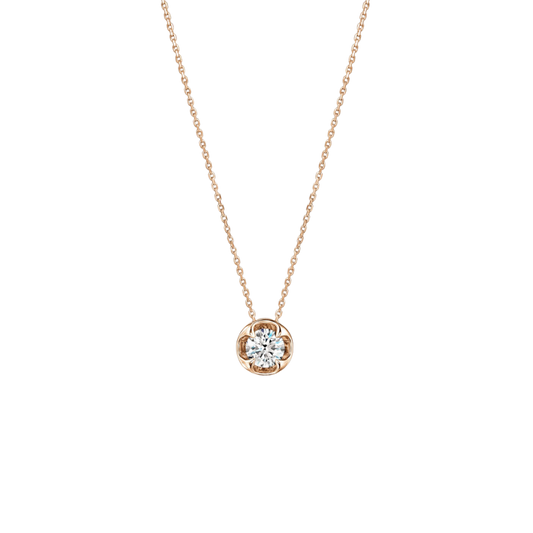 Hearts On Fire 18K Yellow Gold Whimsical Circle Diamond Pendant