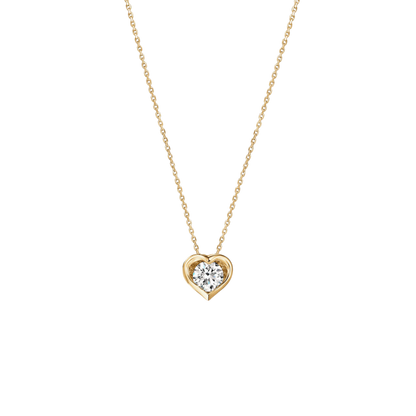 Hearts On Fire 18K Yellow Gold Whimsical Heart Diamond Pendant