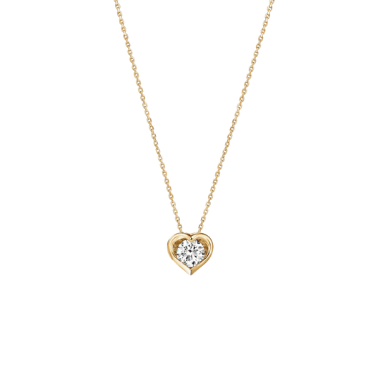 Hearts On Fire 18K Yellow Gold Whimsical Heart Diamond Pendant