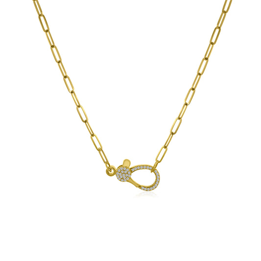 Rolland's Designs Diamond Clasp Necklace