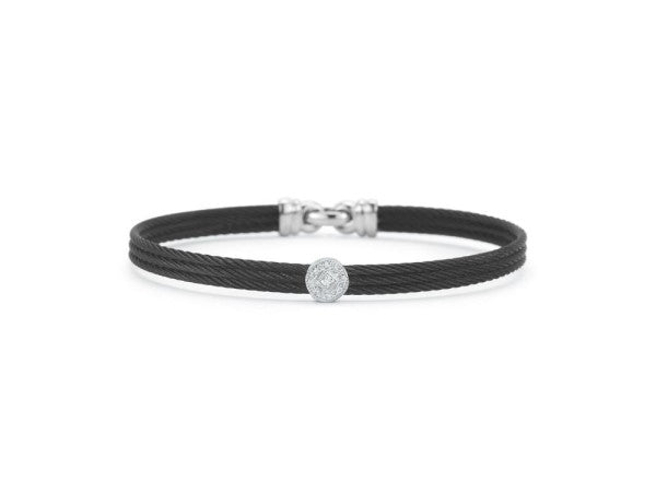 Alor Noir Single Station Diamond Bracelet