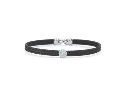 Alor Noir Single Station Diamond Bracelet